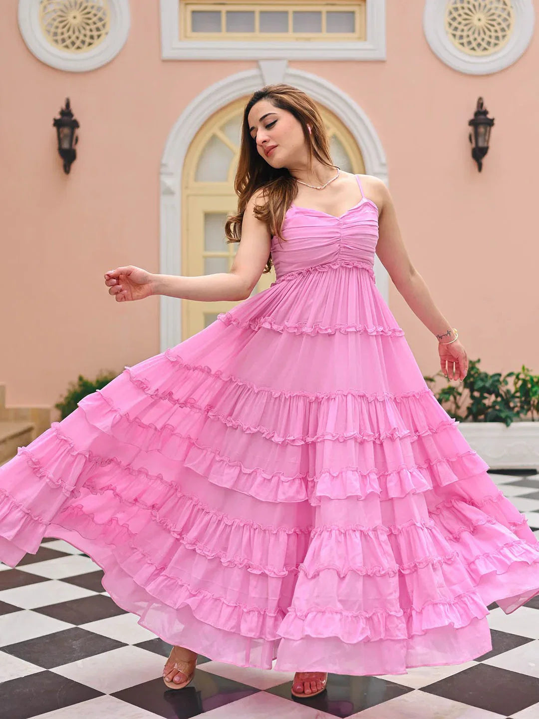 Zehvara | Pink Coast Maxi